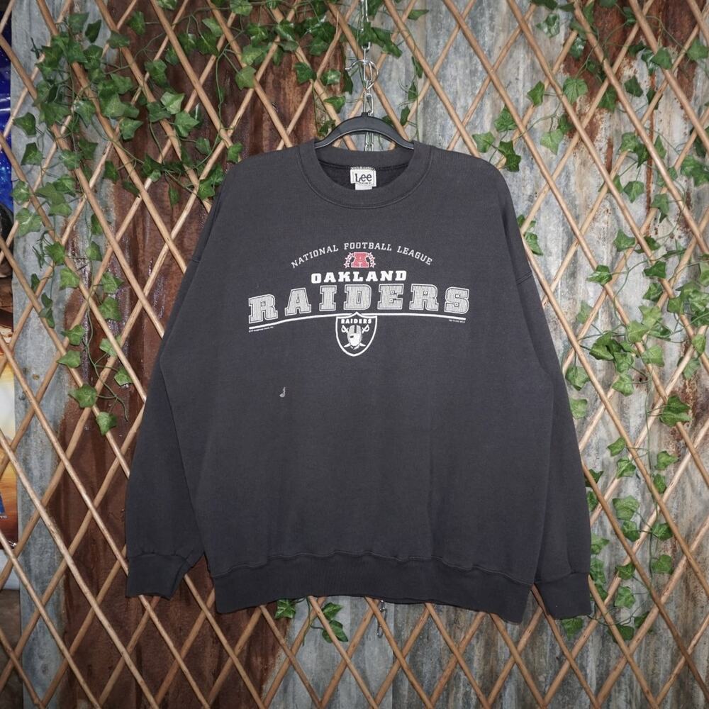 XXL - Vintage Y2K Nfl football oakland raiders Sweatshirts